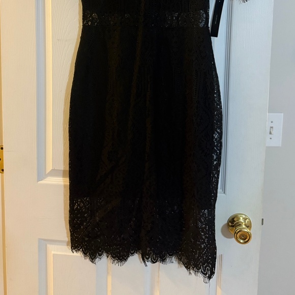 Black Lace Dress - Picture 3 of 5
